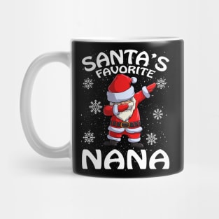 Santas Favorite Nana Christmas Mug